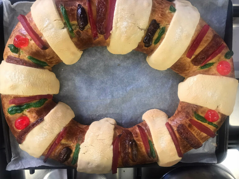 Deliciosa Rosca de Reyes Casera